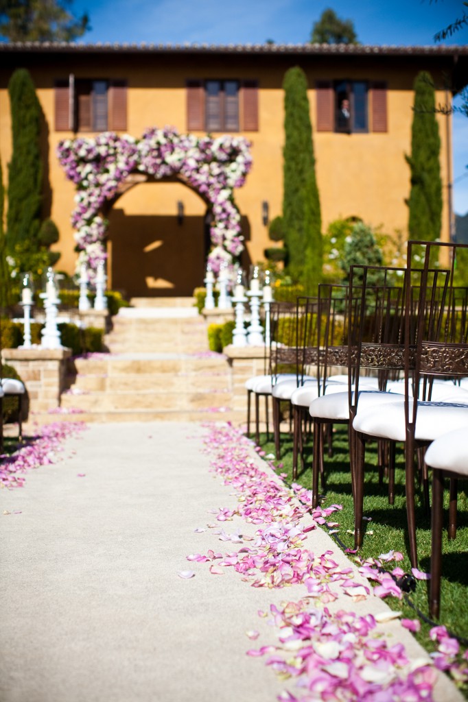 Villa Cascata Garden Ceremony