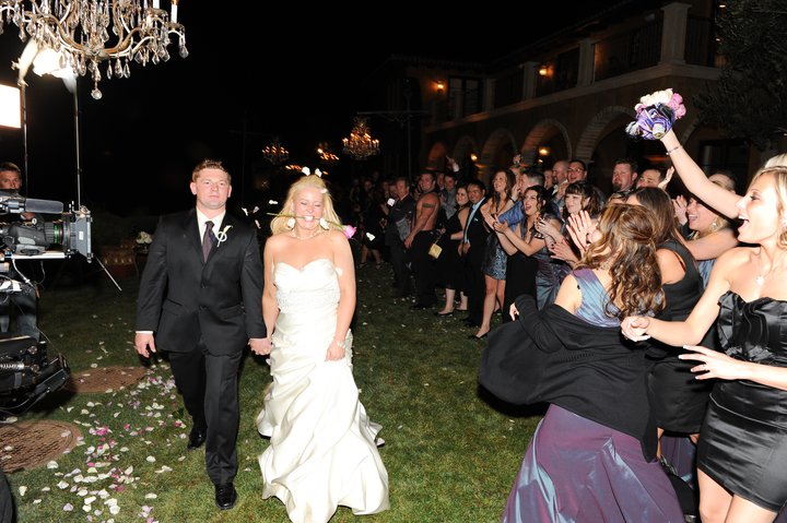 Bride and Groom exit